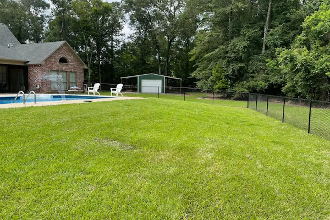 chain link fence surrounding swimming pool livingston louisiana