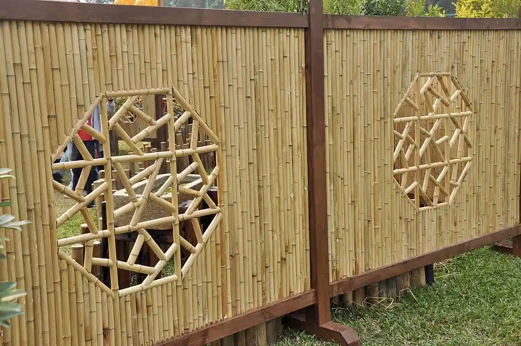 popular fence style 2022 bamboo
