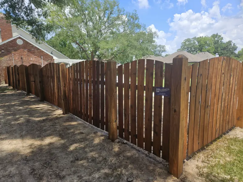primescape fence staining western red cedar fence 4
