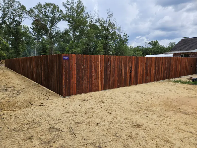 primescape fence staining western red cedar fence 5