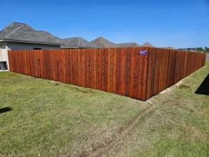 primescape fence staining western red cedar fence 7