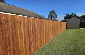 backyard no dig fence