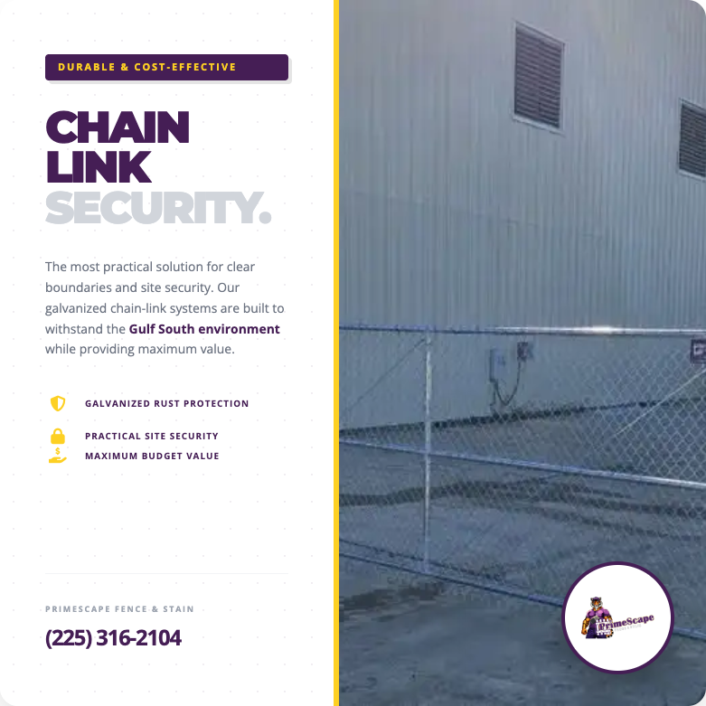 galvanized chain link solution
