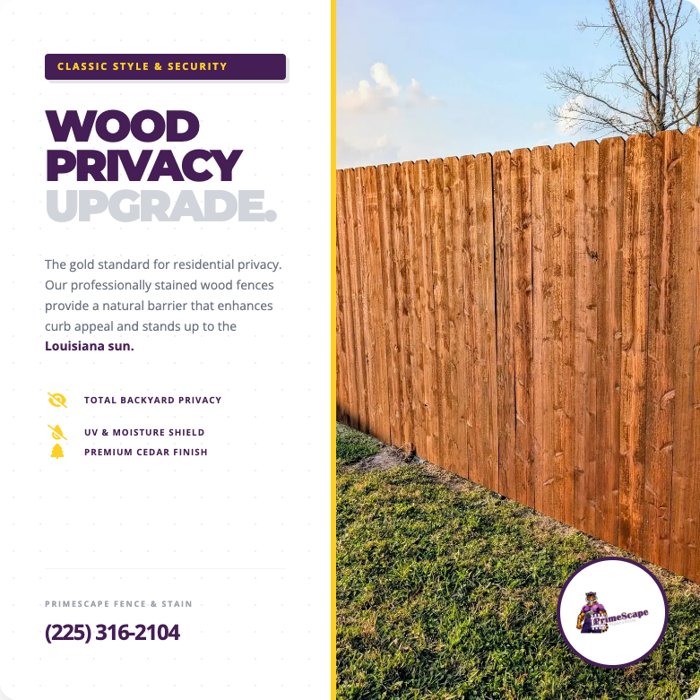 wood fence privacy upgrade